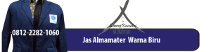 jas almamater warna biru