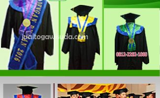 contoh baju toga wisuda universitas bangka belitung