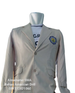jas almamater sekolah SMA dharma putra tangerang