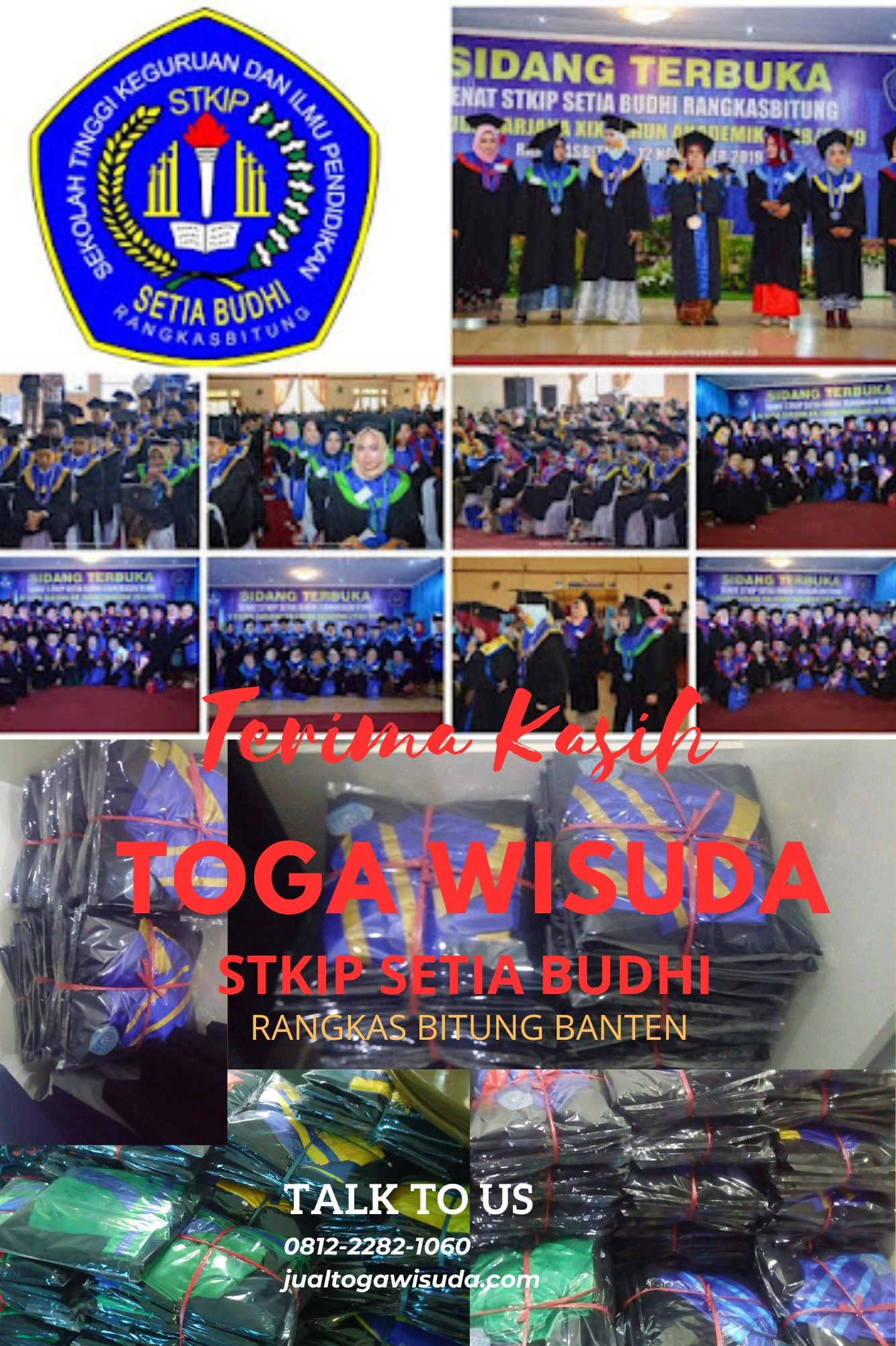 Paket Toga Wisuda S1 Free Ongkir ke Kota Cilegon