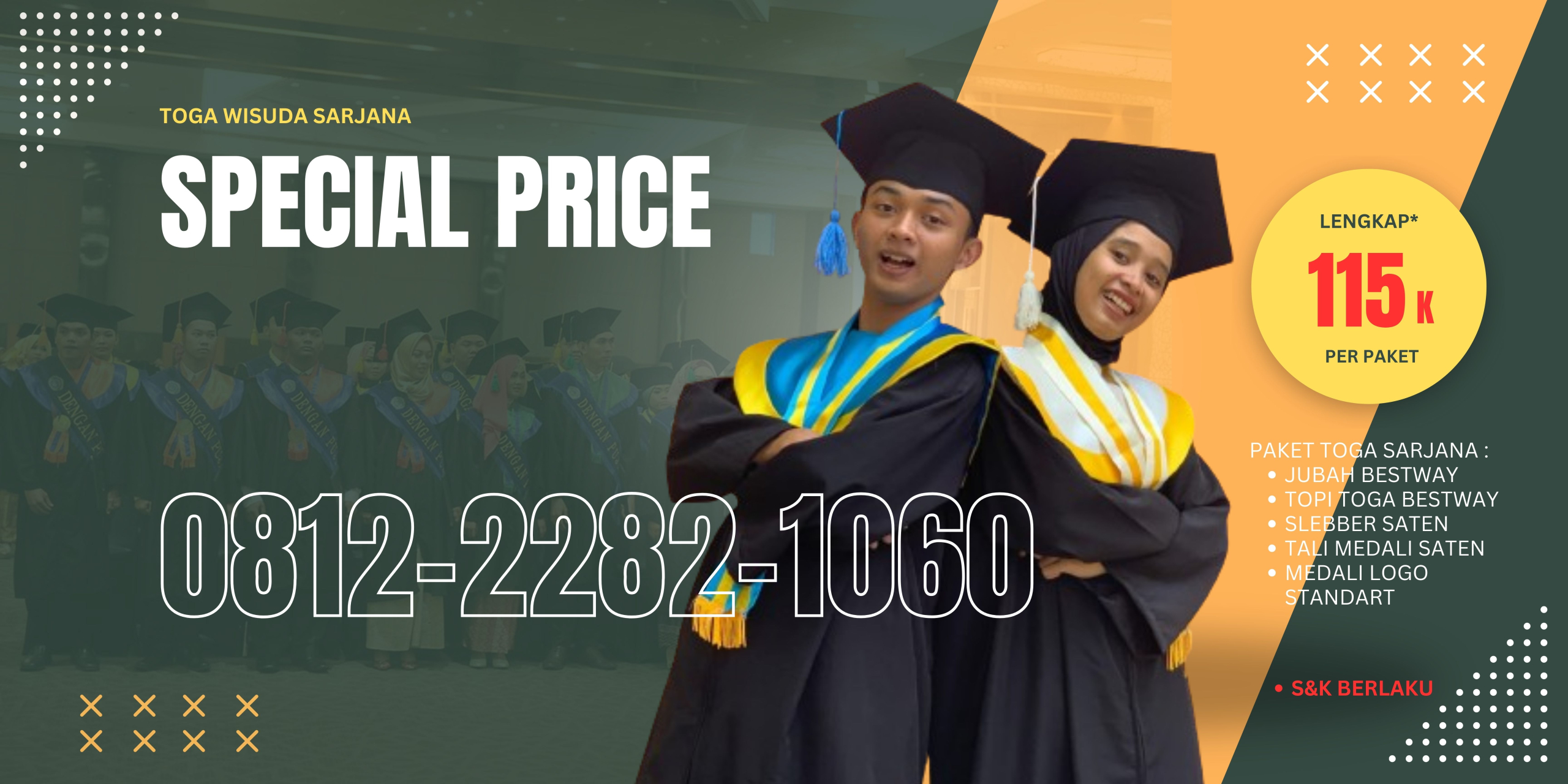 Pusat Toga Wisuda Sarjana terbaik di Tangerang