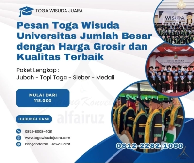 Bagaimana Cara Memesan Toga Wisuda Sarjana Jakarta Timur