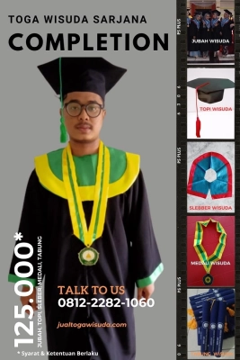 Toga Wisuda Sarjana Custom Jakarta