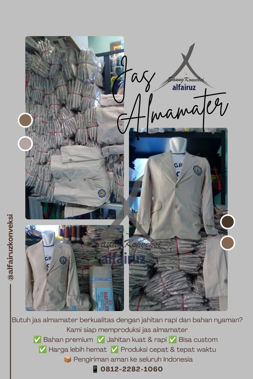 Produsen Jas Almamater Pandeglang